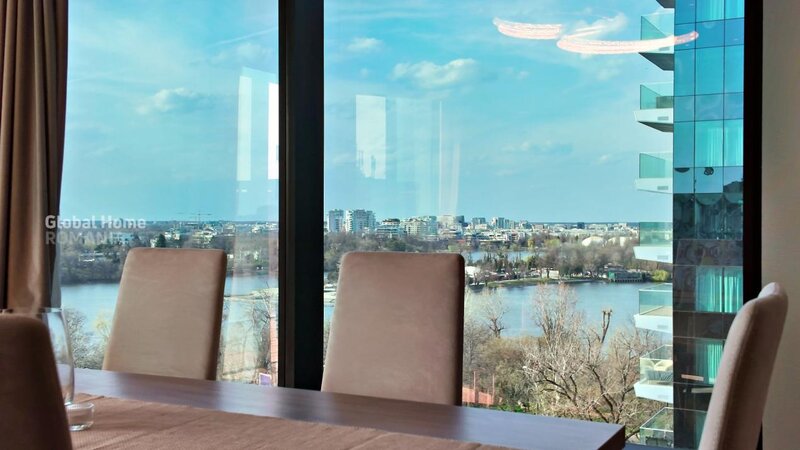 Floreasca, One Mircea Eliade, 4 rooms, terrace open view, lemon design