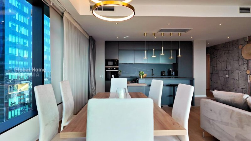 Floreasca, One Mircea Eliade, 4 rooms, terrace open view, lemon design